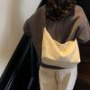 Plátěná taška s velkou kapacitou Dámská univerzální taška pod paži Taška přes rameno crossbody