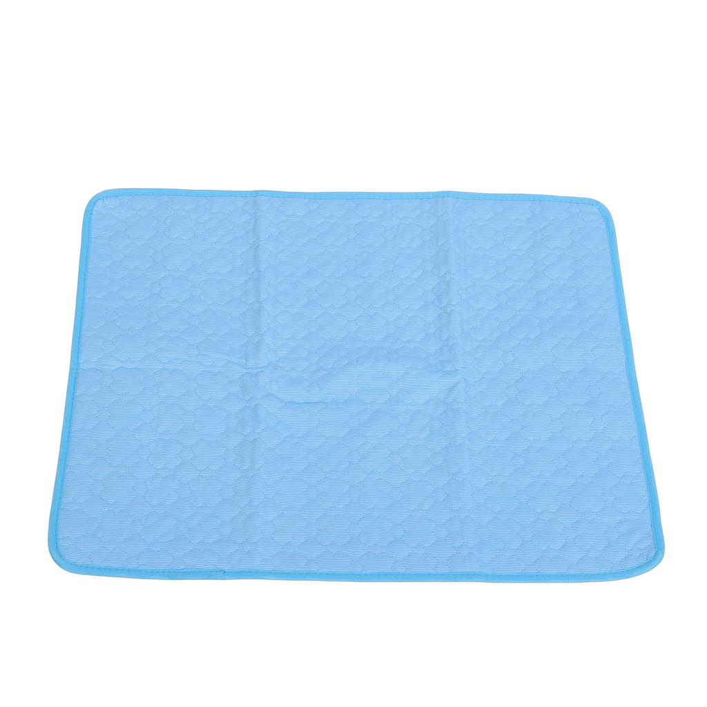 Dog Cooling Mat Soft Comfortable Washable Portable Summer Cool Pet Bed Pad for Home Car Cage 2XL(150x100cm 59.1x39.4in)
