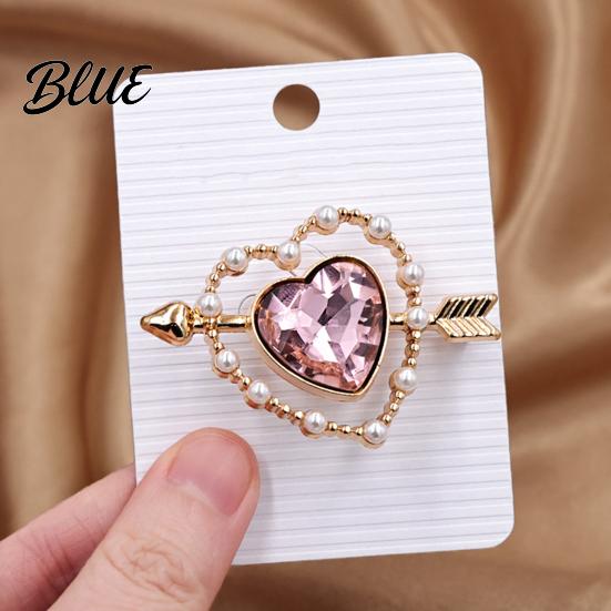 Strong Buckle Brooch Vintage Style Brooch Cupid Heart Arrow Shape