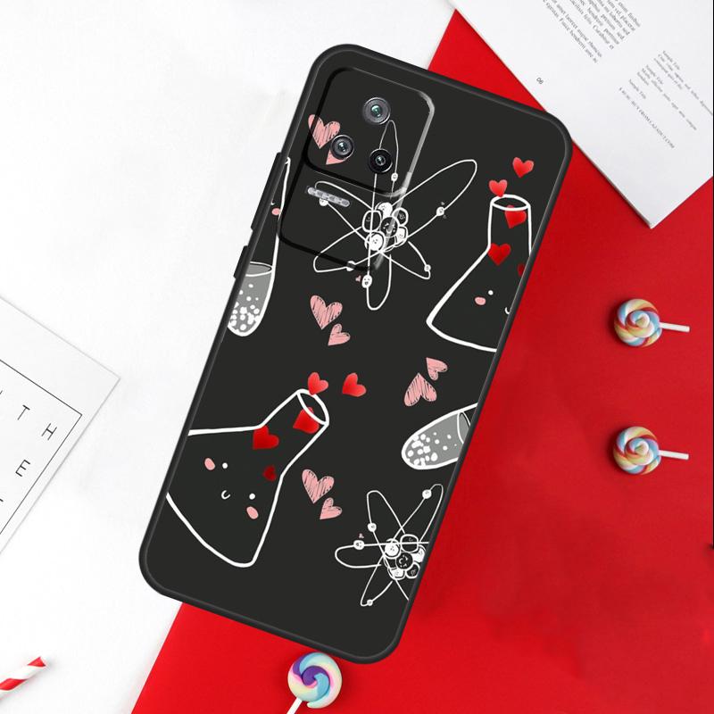 Science Chemistry Caffeine Cover For Xiaomi 14T 11T 12T 13T Pro 13 14 15 Ultra POCO X7 Pro X3 X5 X6 F5 F6 M6 Pro Case