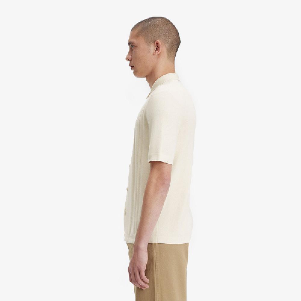Fred Perry [sharp] Button Through Knit Shirt  560  Afpm2415524 560