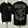 Led Zeppelin Camiseta para Presente de Fã Unissex Harajuku Oversized Manga Curta Streetwear Alta Qualidade Casais Clássica