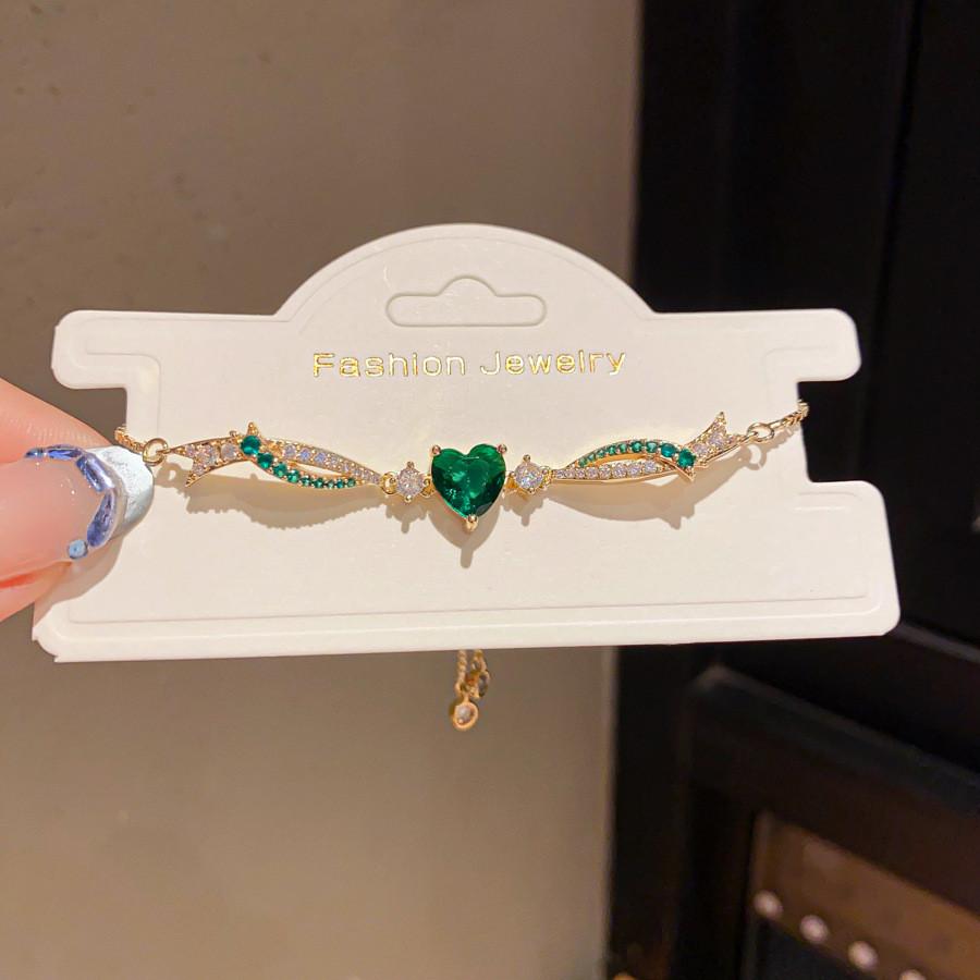 Herzförmiges Schmuckarmband Handgefertigt Kupfer Elegantes Geschenk Für Frauen Sommer