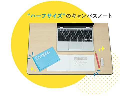 KOKUYO Campus Note A Ruled Set (Dotted Ruled) (Half Size) No-293AT 3-Book