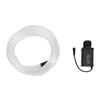 Fiber Optic Star Ceiling Light 12W Bluetooth App Control Sound Activated RGBW Fiber Optic Light for Car Home EU Plug