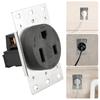 50A 250V RM 650DF NEMA 6 50R Outlet with Corrosion Resistant Construction for Industrial and Residential Use