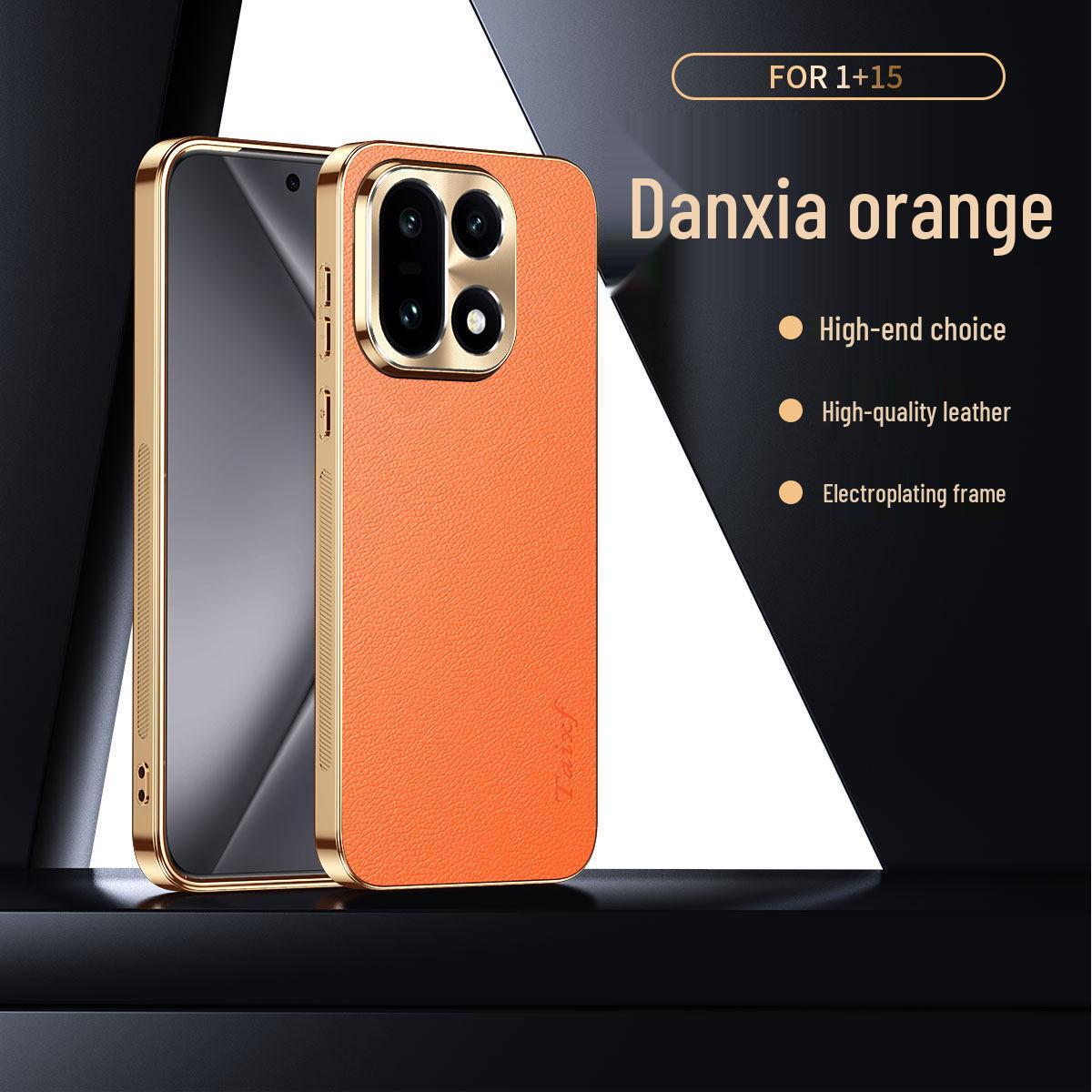 

OnePlus 15 Luxury Lychee Leather Texture Case – Full Coverage, Anti-Drop, Soft Edges OnePlus 15