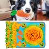 Snuffle Mat For Dogs Dog Enrichment Toys Interactive Carrot Farm Treat Dispenser Chew-Resistant Snuffle Mat For Sensory