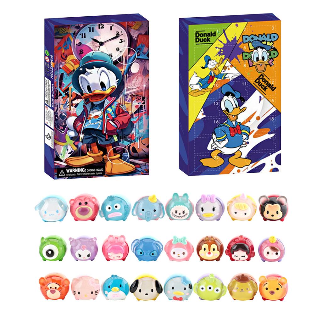 Festival Advent Calendar Contains 24 Gifts, Festival Cute Figures Doll Advent Calendar, Festival Countdown Calendar With Surprise Toys, FestivalCollec