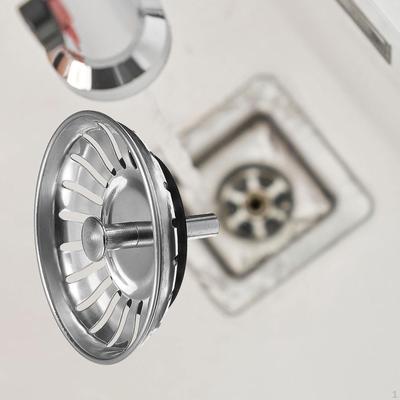 Filtro de pia de cozinha eficiente e resistente com cesto de drenagem fácil de usar