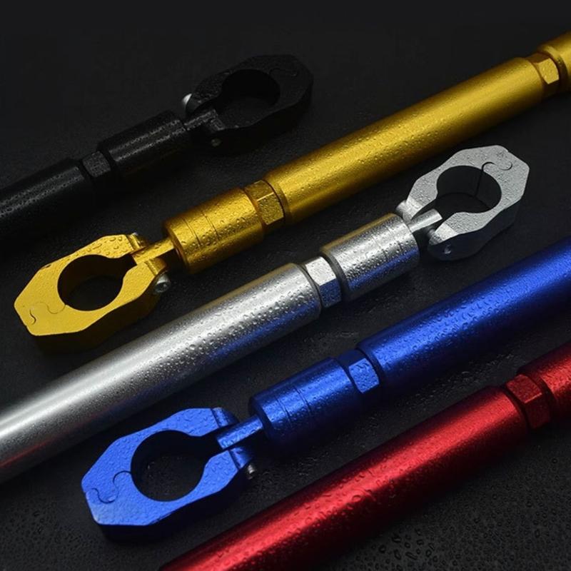 Adjustable Motorbike Handlebar Adjustable Crossbar Balance Bar Handle Grip Aluminum Alloy for Enhanced Stability Control