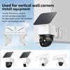 Wall Corner Mount Metal Bracket Compatible with Eufy SoloCam S340 Stainles Steel Holder Mounting Corner Bracket for PTZ Camera