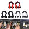 2 Pieces D Ring Shackles Off Road Towing Accessories,Rugged Heavy Duty Tow for Strap
