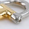 Gucci Horsebit Key Ring metallic/Plated Gold Unisex Used