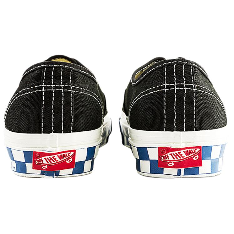Vans Authentic 44 Classic Comfortable Low-Top Skate Shoes Unisex sneaker Black VN000EK4Z0V