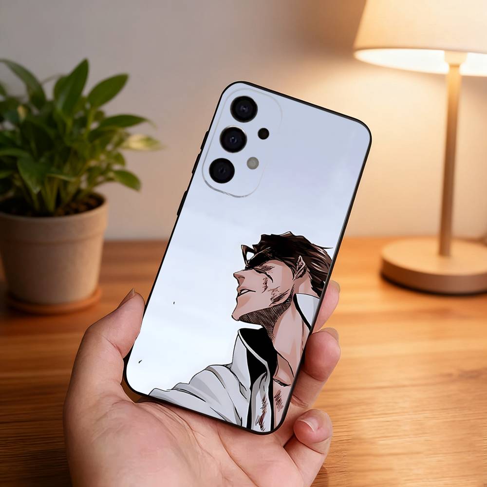 Hot A-Aizen S-Sousuke Anime Phone Case For Samsung S25,S24,S21,S22,S23,S30,Ultra,S20,Plus,Fe,Lite,5G Black Cover
