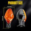 2X Turn Signal Front/Rear Light Amber For Honda CB650F CBR650F CTX700 2014-2018