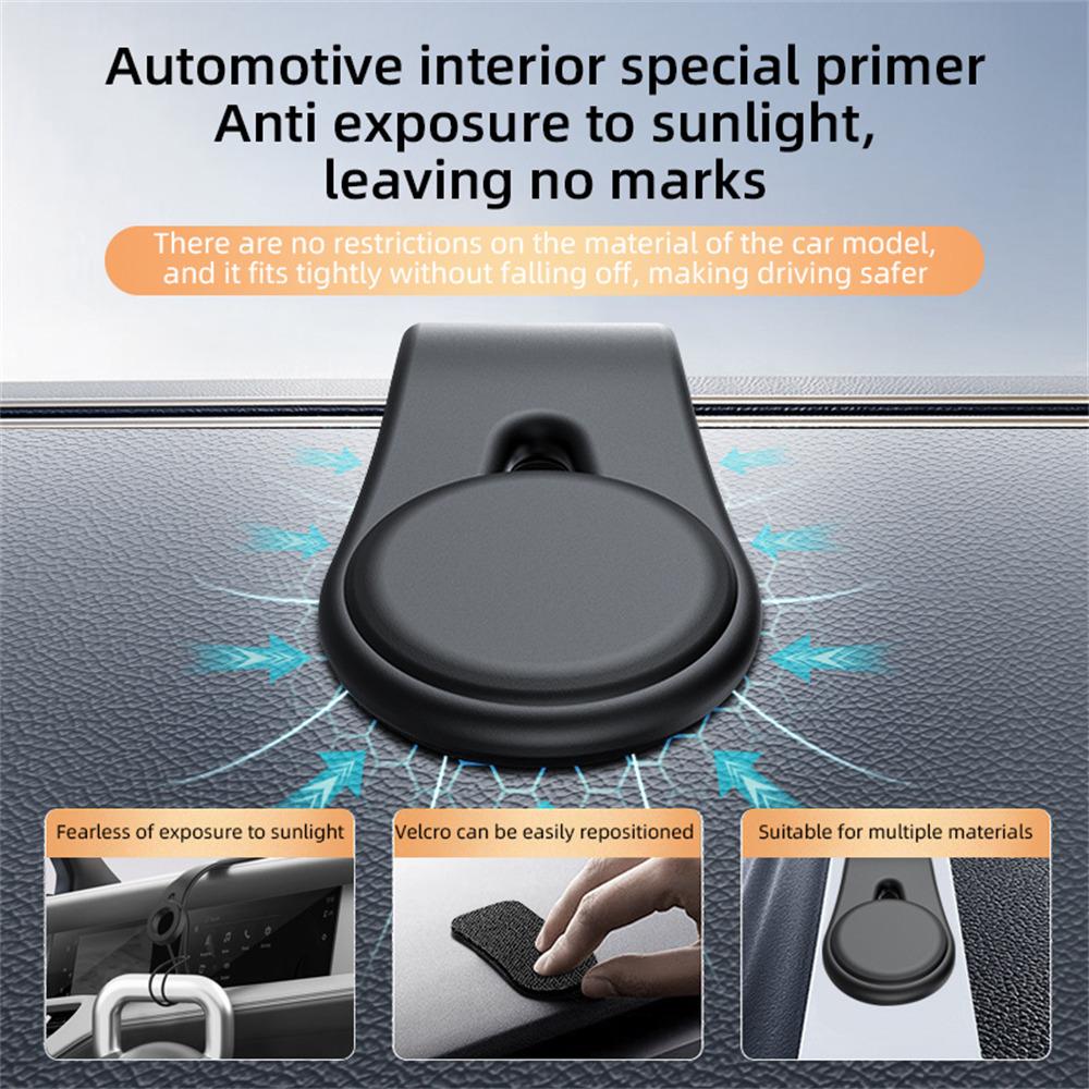D1 Magnetic Flexible Aluminum Car Navigation Phone Holder Bendable Dashboard Cellphone Stand