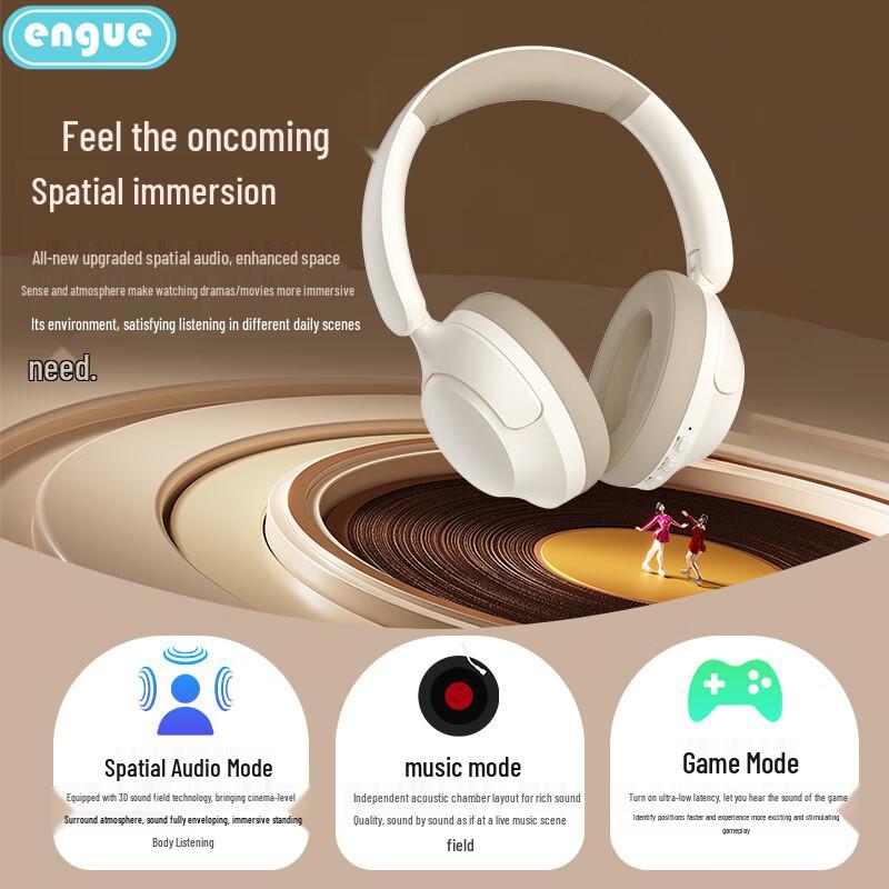 Engue EG-AP13 Over-Ear Noise Cancelling Headset