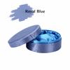Round Shape Brocade Jewelry Box Chinese Style Silk Lined Jewelry Box  for Bracelet Bangle Storage