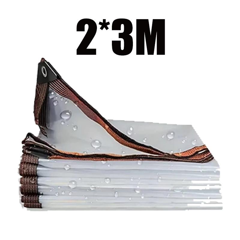 Transparent Waterproof Cloth Thickened Oilcloth Garden Rainproof Plastic Cloth Plant Cold-Proof Heat Insulation Tarpaulin