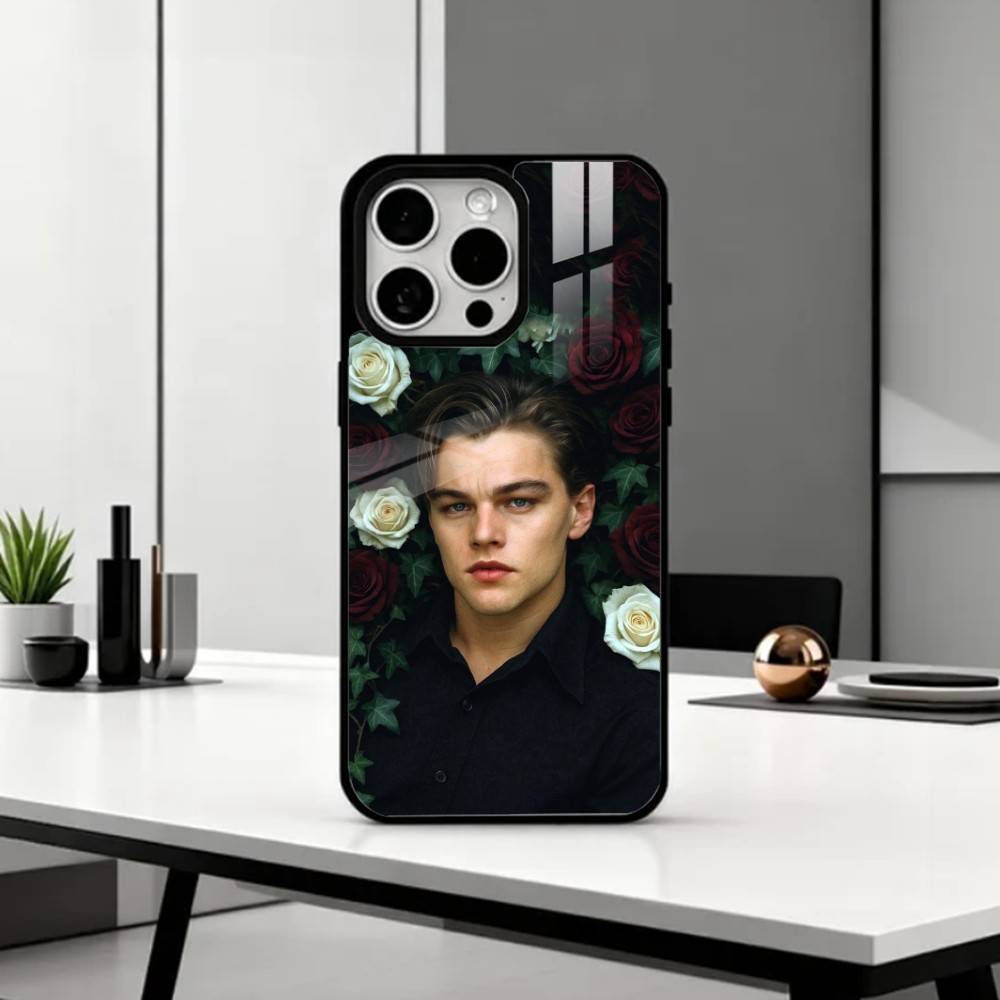 Zeitloses T-Leonardo D-DiCaprio Handyhülle Für iPhone17,16,15,14,13,12,11 Plus,Pro Max Magnetisch Für Magsafe Kabelloses Laden