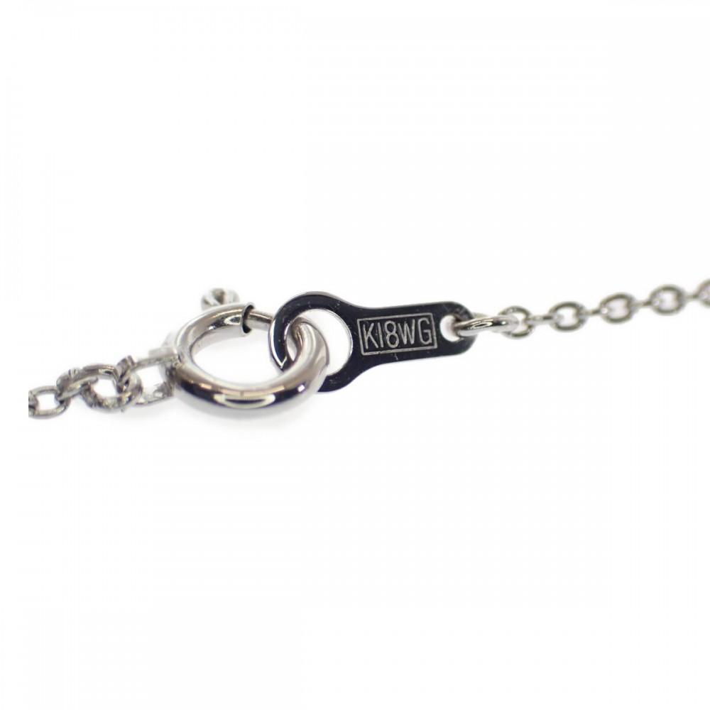 no brand  Necklace K18 white gold Women