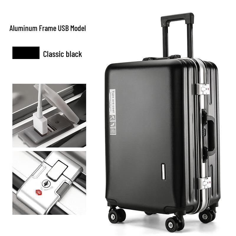 

OIMG Unisex 24-Inch Hardside Luggage with Spinner Wheels