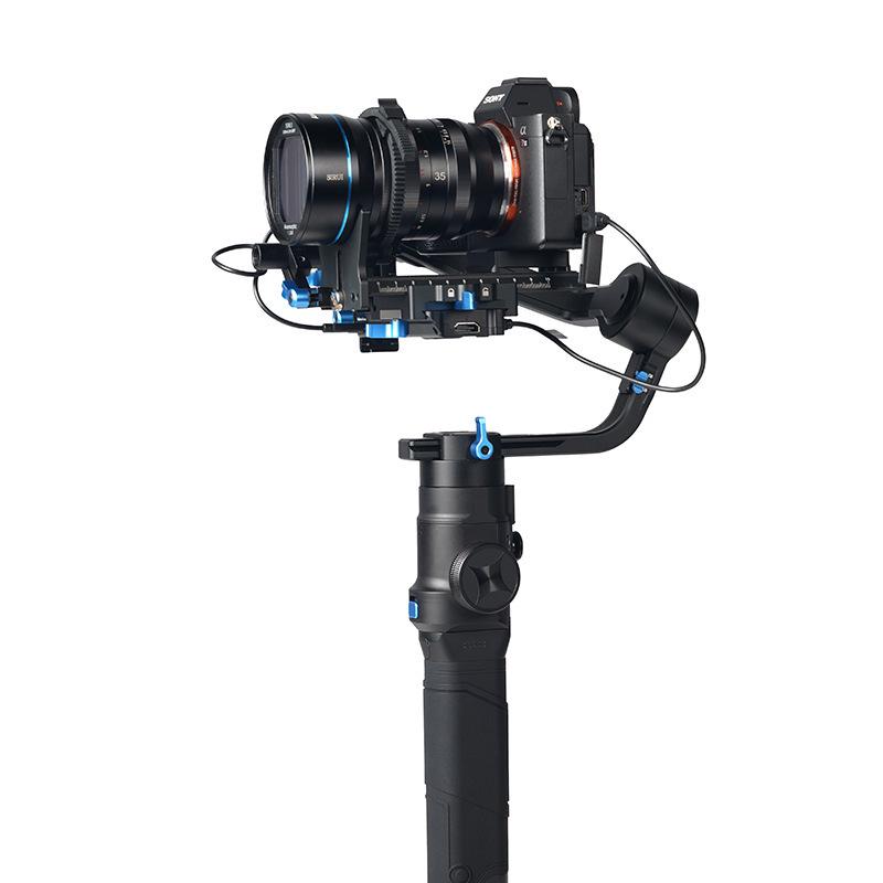 Sirui DSLR Mirrorless Camera 3-Axis Gimbal Stabilizer with Anti-Shake Technology for Video Stability