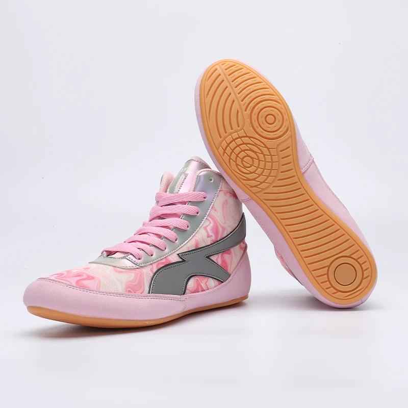 Men Wrestling Shoes Original Boxing Shoes Professional Fitness Sneakers Outdoor Fighting Classic Brand Training Wrestling Boots