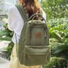 Women's Large Capacity Backpack Corduroy Student Schoolbag