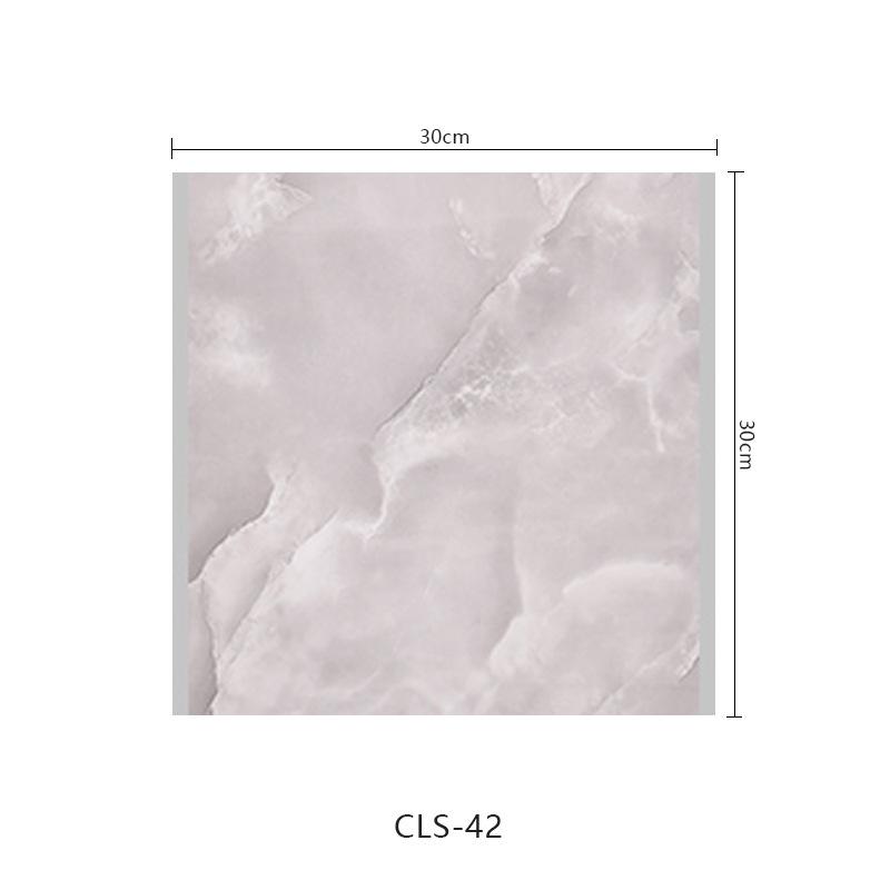 10 Stück 30*30cm selbstklebende Anti-Fliesen-Wandaufkleber, Marmor-Badezimmer-Bodenaufkleber, wasserdichte PVC-Wand für Schlafzimmer und Wohnzimmer