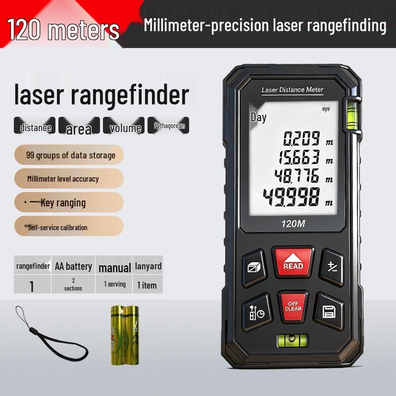 Hansheng Precision Handheld Laser Rangefinder and Distance Measurer