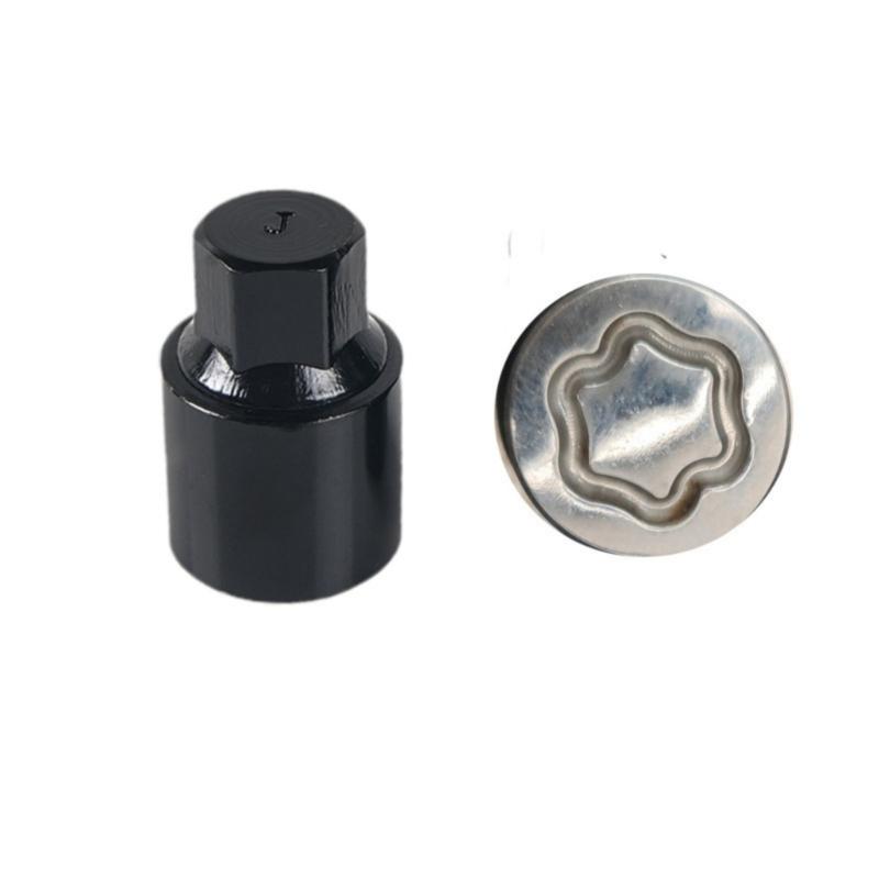 Vehicle Security Bolt Socket Premium Corrosion Resistant Steel Construction For Enhanced Theft Prevention