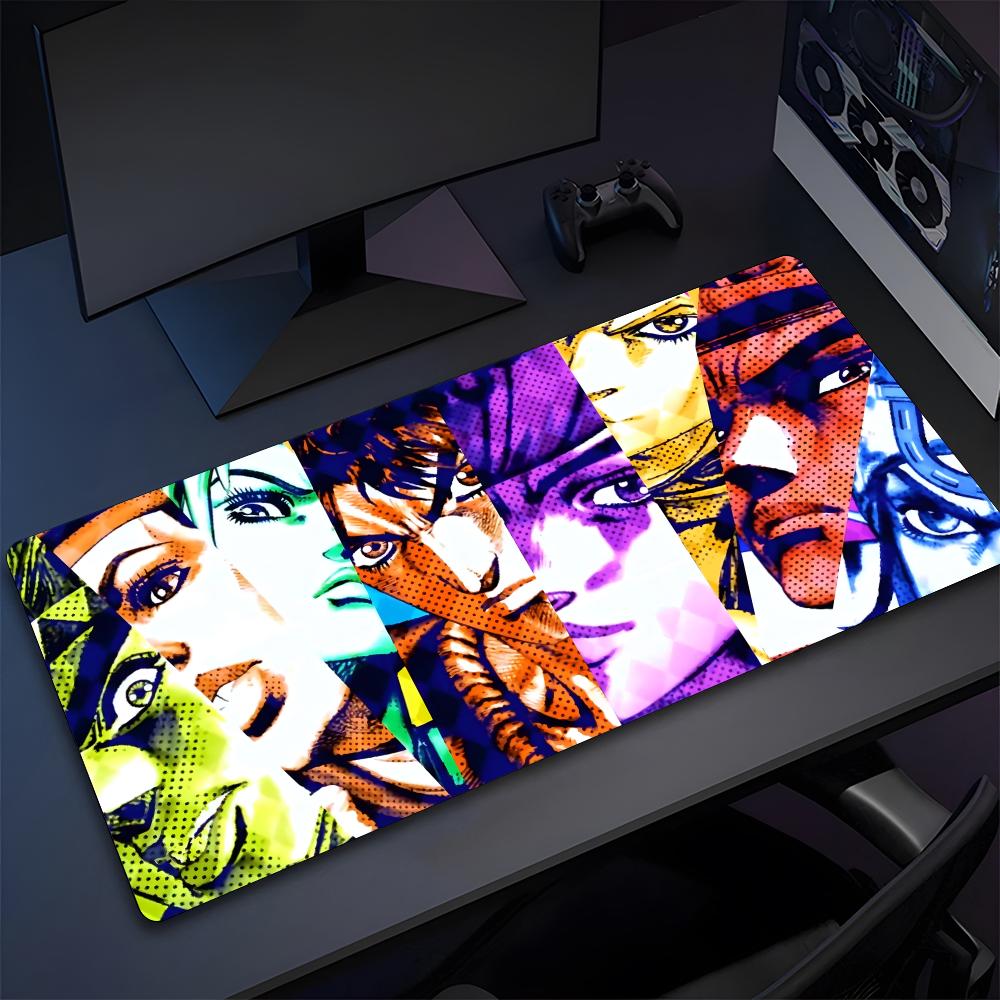 Anime JoJo Bizarre Adventure Mouse Pad High Quality Natural Rubber Mouse Pad The Most Professional Washable Laptop Mouse Pad
