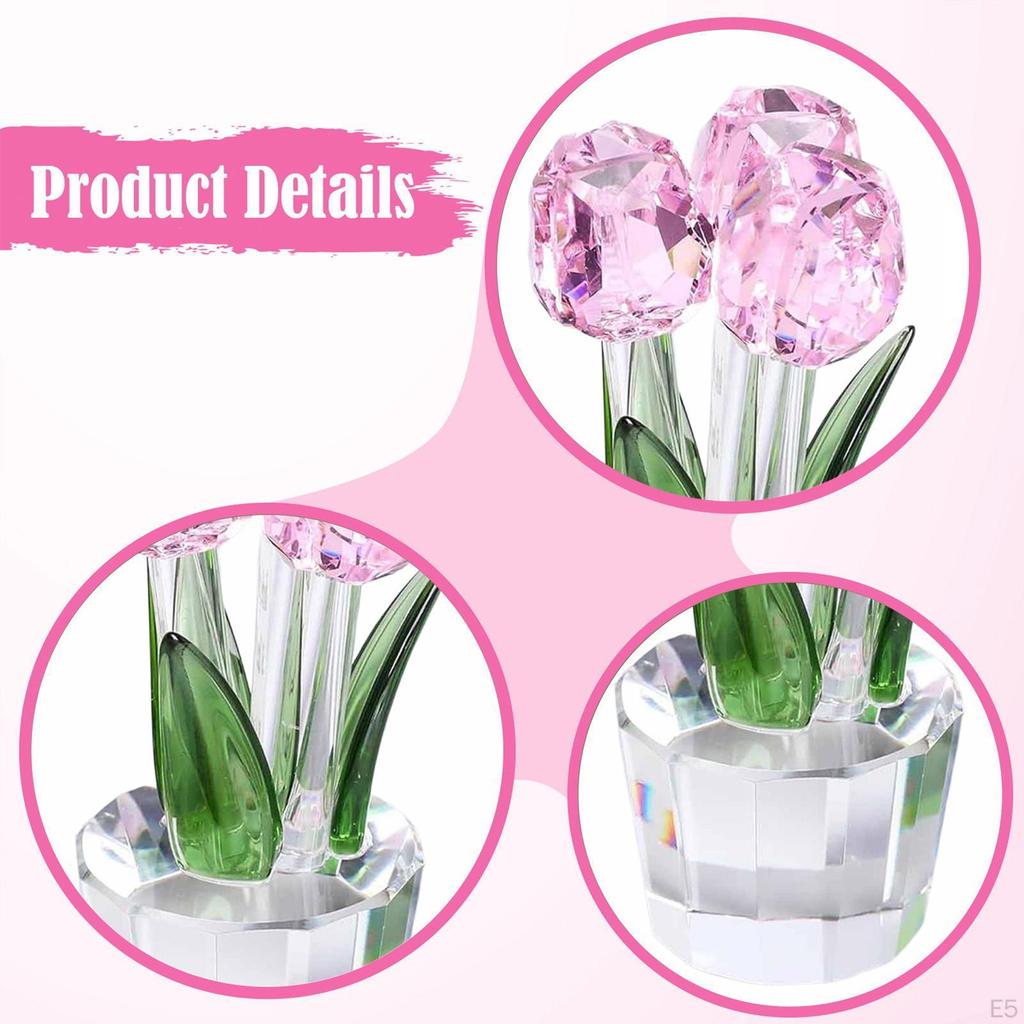 Rose Figurine Collectible Valentine's Wife Bouquet Romantic Flower