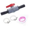 PVC Pool Valves 40mm Thread 32mm Barbed Hose Adapter for Water Control In Irrigation Systems