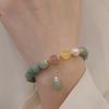 Jade Crystal Bracelet Hand Jewelry Pearl Strawberry Crystal Bangles Women Fashion Jewelry Accessories Gift