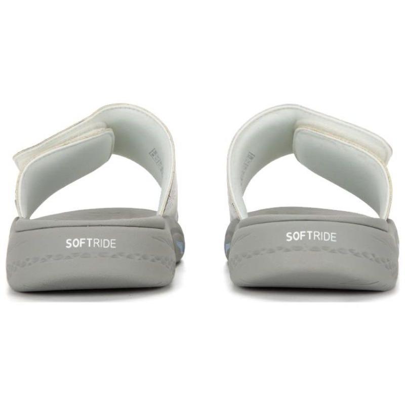 PUMA Softride Slide Unisex Non-slip Slides Green Blue 394201-01