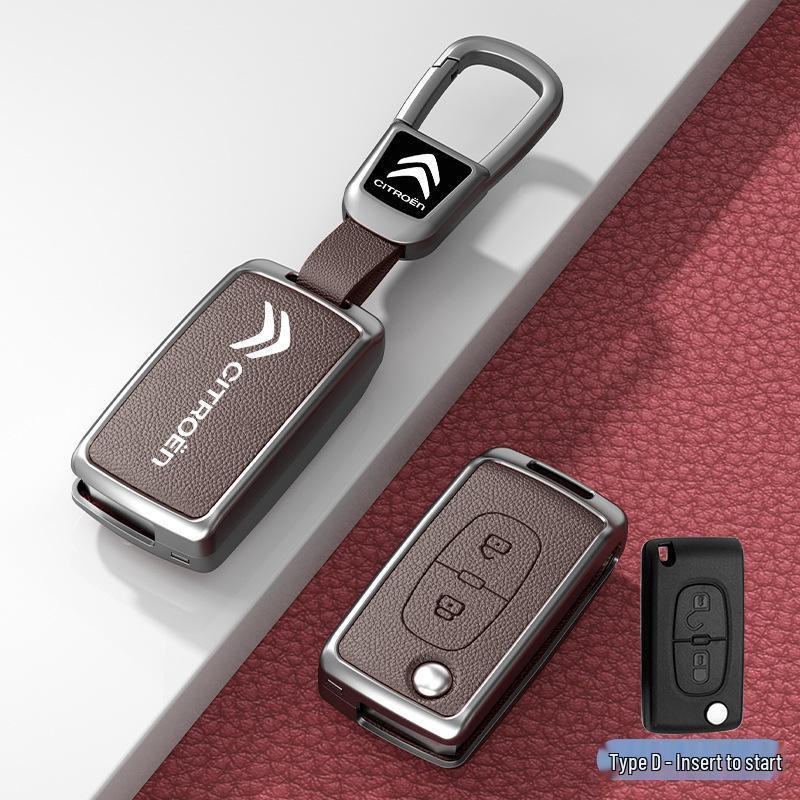 Car Key Cover & Buckle for Citroen C3XR, C4L, Tianyi, C5, C4 Sega, Elysee, C6 Models