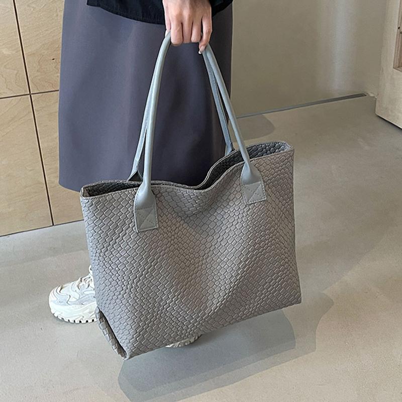 Crocodile Pattern Tote Bag With Large Capacity, Business Casual Portable Women's Shoulder Bag For Teen Girls Women