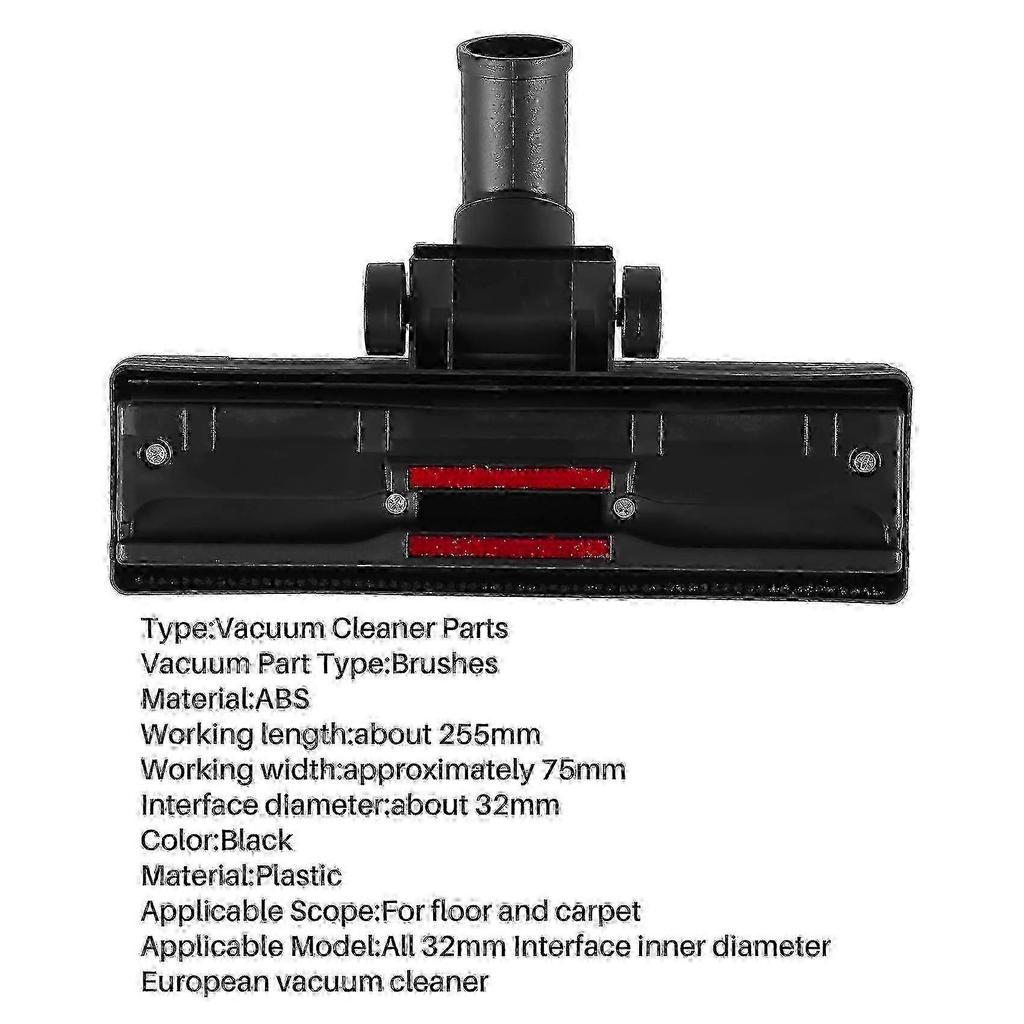 Universal Vacuum Cleaner Accessories Carpet Nozzle Head Tool 32MM