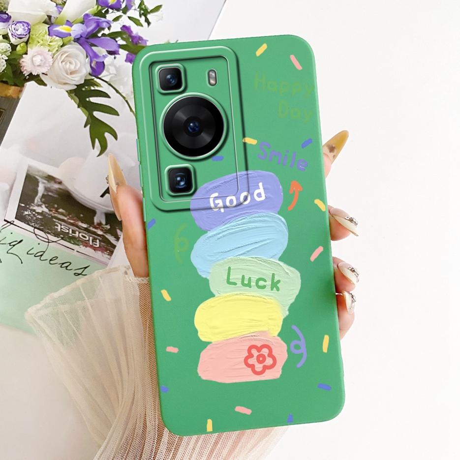 For Huawei P60 Pro Case MNA-AL00 MNA-LX9 Cute Rabbit Cartoon Cover Soft TPU Phone Case For Huawei P60 Art P 60 Pro Fundas Bumper