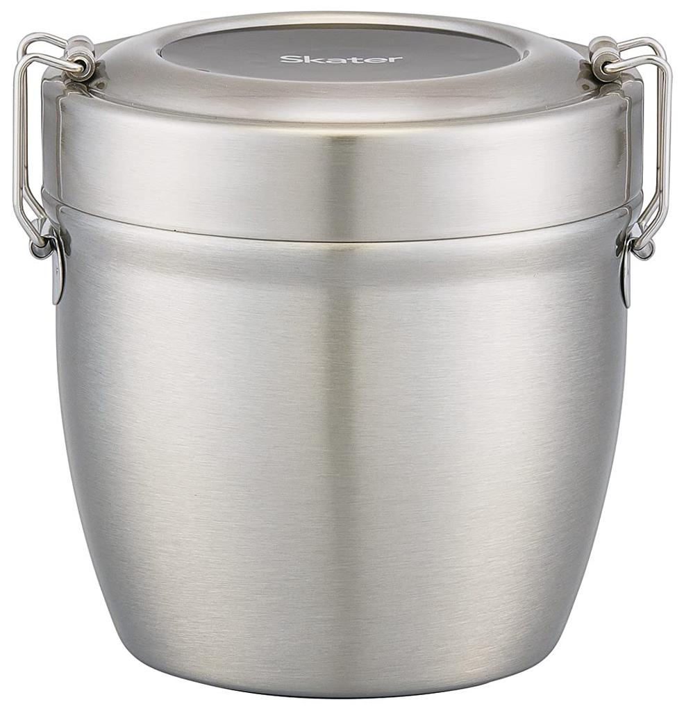 Skater Antibakteriální termo krabička na oběd, miska, nerezová ocel, 550 ml, stříbrná