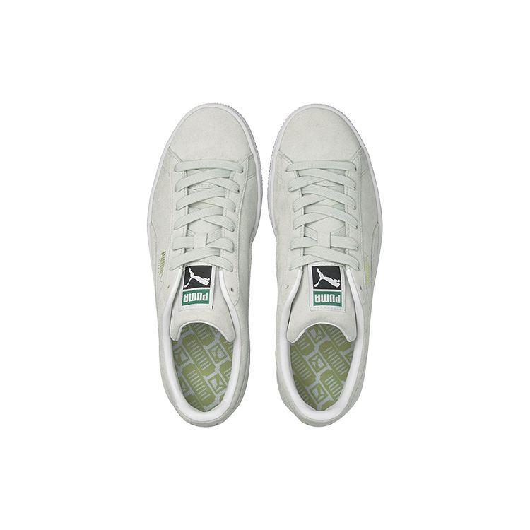 Puma Suede Classic 21 Šedofialové Unisex Tenisky Bílé 374915-03