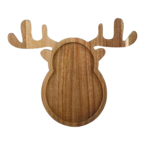 

Деревянный поднос, разделочные доски, поднос в форме рождественской елки, для сервировки десертов 2