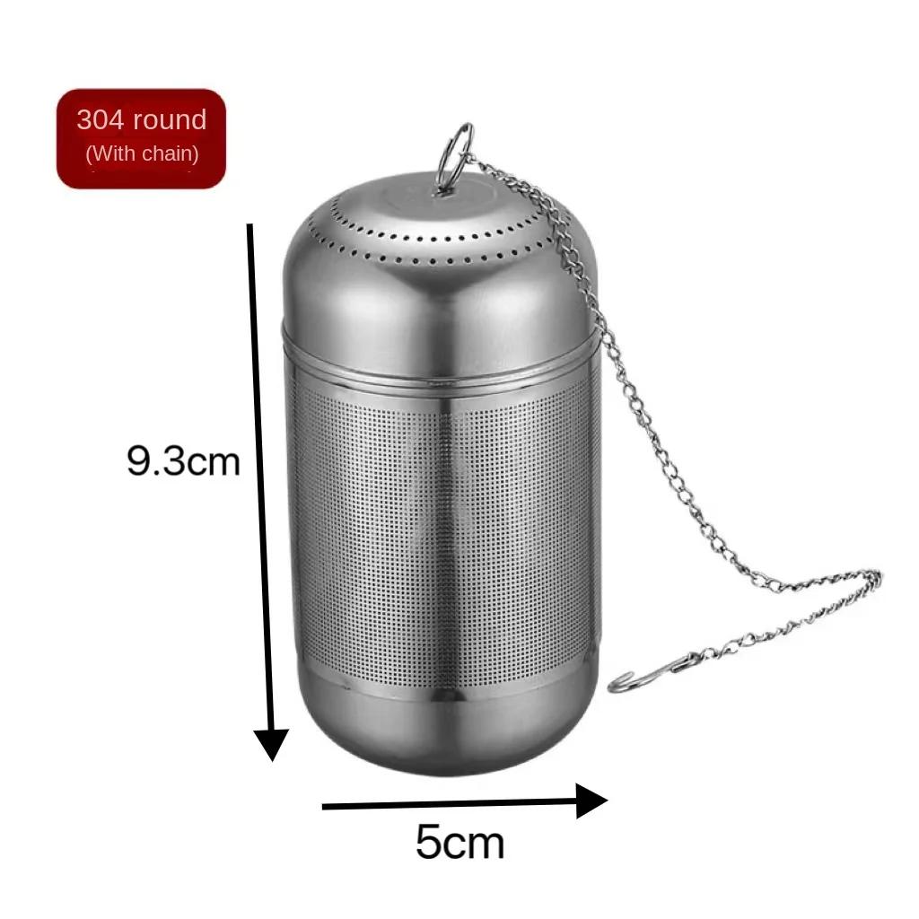 Premium 304 Stainless Steel Tea Infuser with Fine Mesh for Tea Coffee Spice Ball Strainer Durable Kitchen Teaware