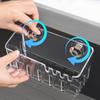 Suction Cup Kitchen Storage Racks Wall Mounted Seasoning Organizer Shower Storage Holder  Bathroom