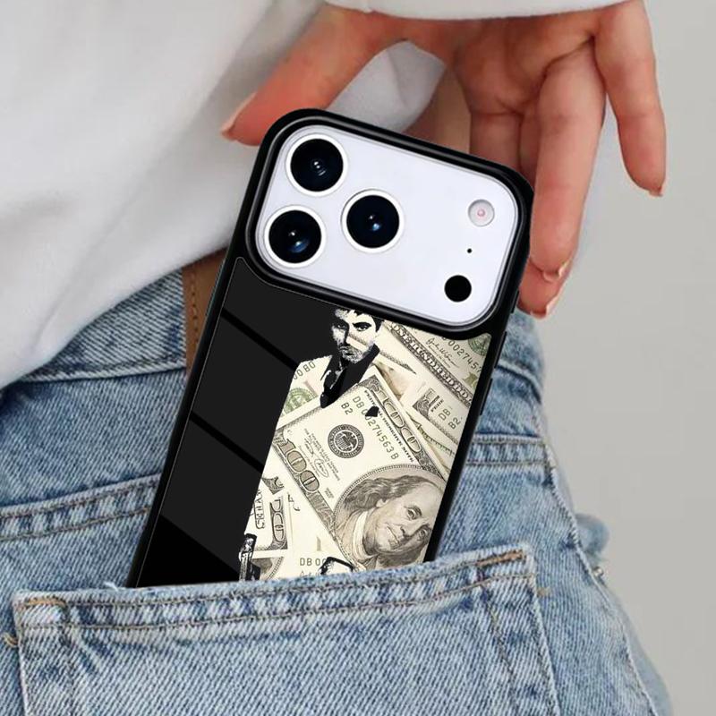 Tony Montana Scarface Phone Case for iPhone 17ProMax 12 13 14 15 16e 17 Pro Max Plus Air Cover