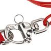 Underwater Diving Freediving Lanyard Diving Safety Lanyard Rope with Wristband & Carabiner Dive Accessories Enduring